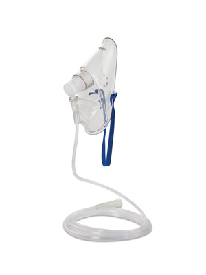 Medium Concentration Mask with Head Strap and 2.1m Oxygen Tubing 