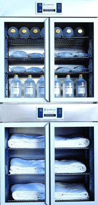 Malmet 260L Combination Fluid + Blanket Warming Cabinet with Castors