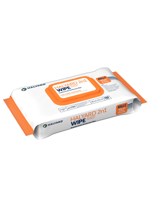 HALYARD* 2n1* WIPE Soft Pack, 100 Wipes - Ctn/12
