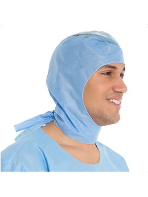 Halyard* Protective Surg Hood, Blue