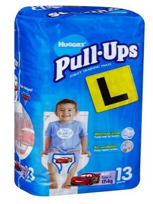Huggies Pull-Ups Boy 17kg + 