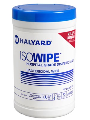 ISOWIPE* Bactericidal Wipes, Canister - IN STOCK RELEASED DAILY