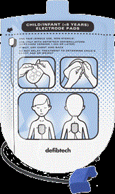 Defibtech Pads/Electrodes Paediatric 