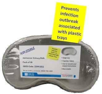 Vernacare Kidney Bowls Handy Pack (Pkt 20) - Single Use