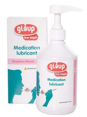 Gloup Raspberry Low Sugar 500ml Pump