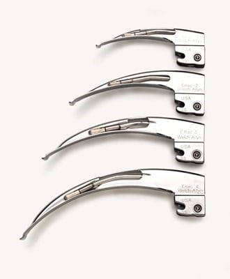 Welch Allyn E-MacIntosh Standard Laryngoscope Blade Size 3