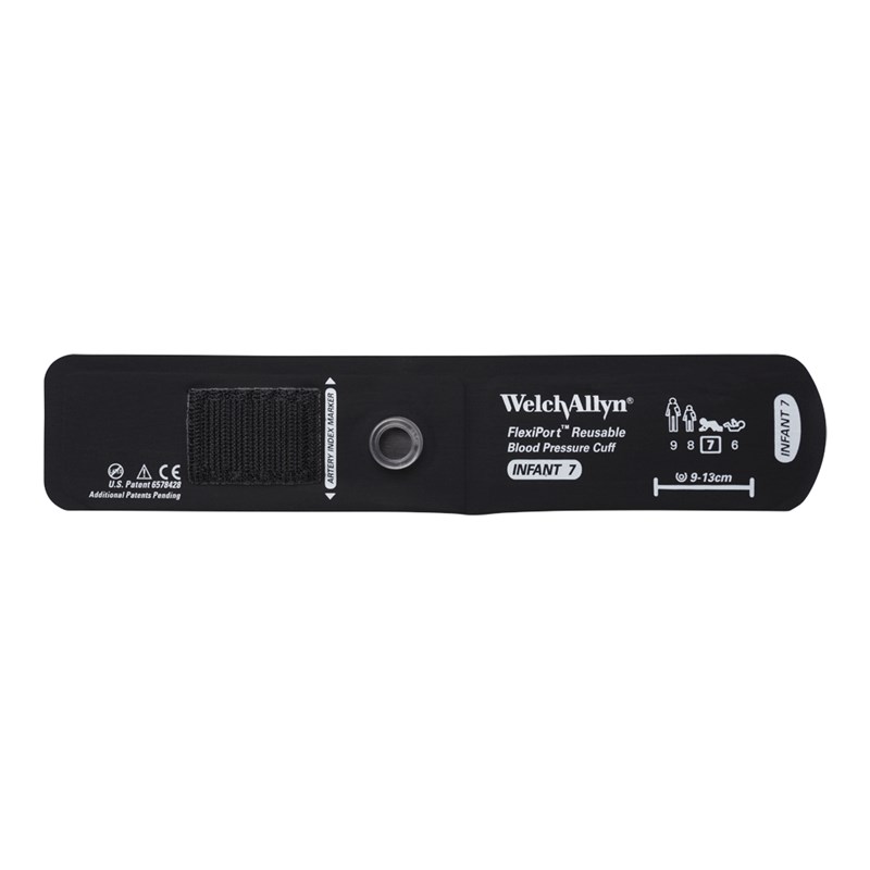Welch Allyn FlexiPort Reusable Blood Pressure Cuff Infant 9-13cm