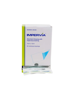 Impervia® Sterile Absorbent Dressing– 10cm x 10cm