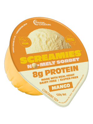 Screamies No Melt Sorbet Mango 120g