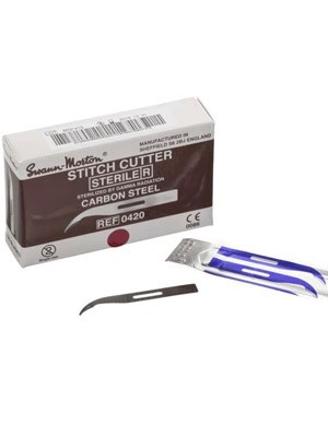 Swann-Morton Standard Midi Stitch Cutters - Box/100