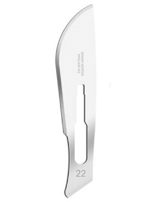 Swann-Morton Surgical Scalpel Blade No.22 Stainless Steel