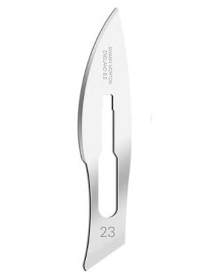 Swann-Morton Surgical Scalpel Blade No.23 Stainless Steel