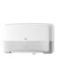 Tork Twin Mini Jumbo Toilet Roll Dispenser White