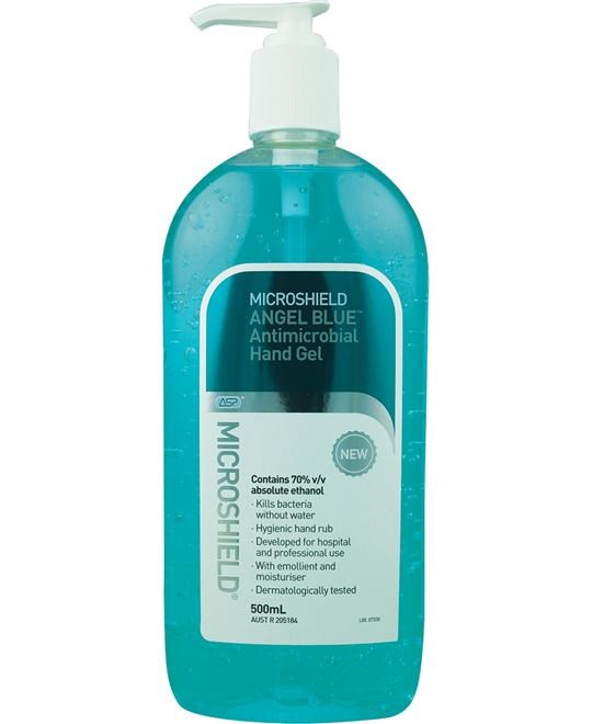 J&J MicroShield Blue Hand Gel 500ml