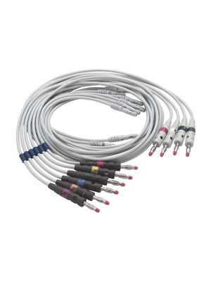 Welch Allyn CP100 10 Lead Set AHA Banana